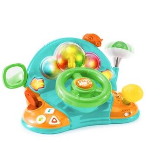 Bright Starts Lights & Colors Driver Steering Wheel Toy